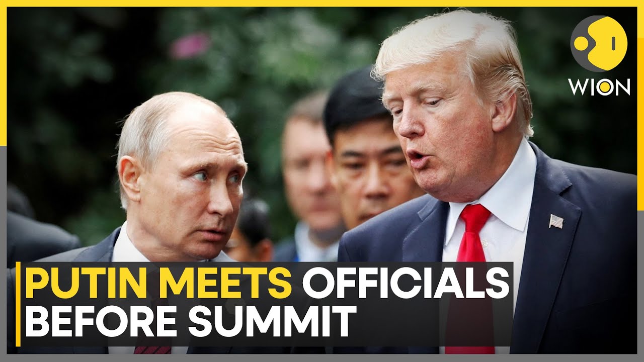 Putin-Trump Summit: Russian President Meets Officials Before Crucial Summit | WION