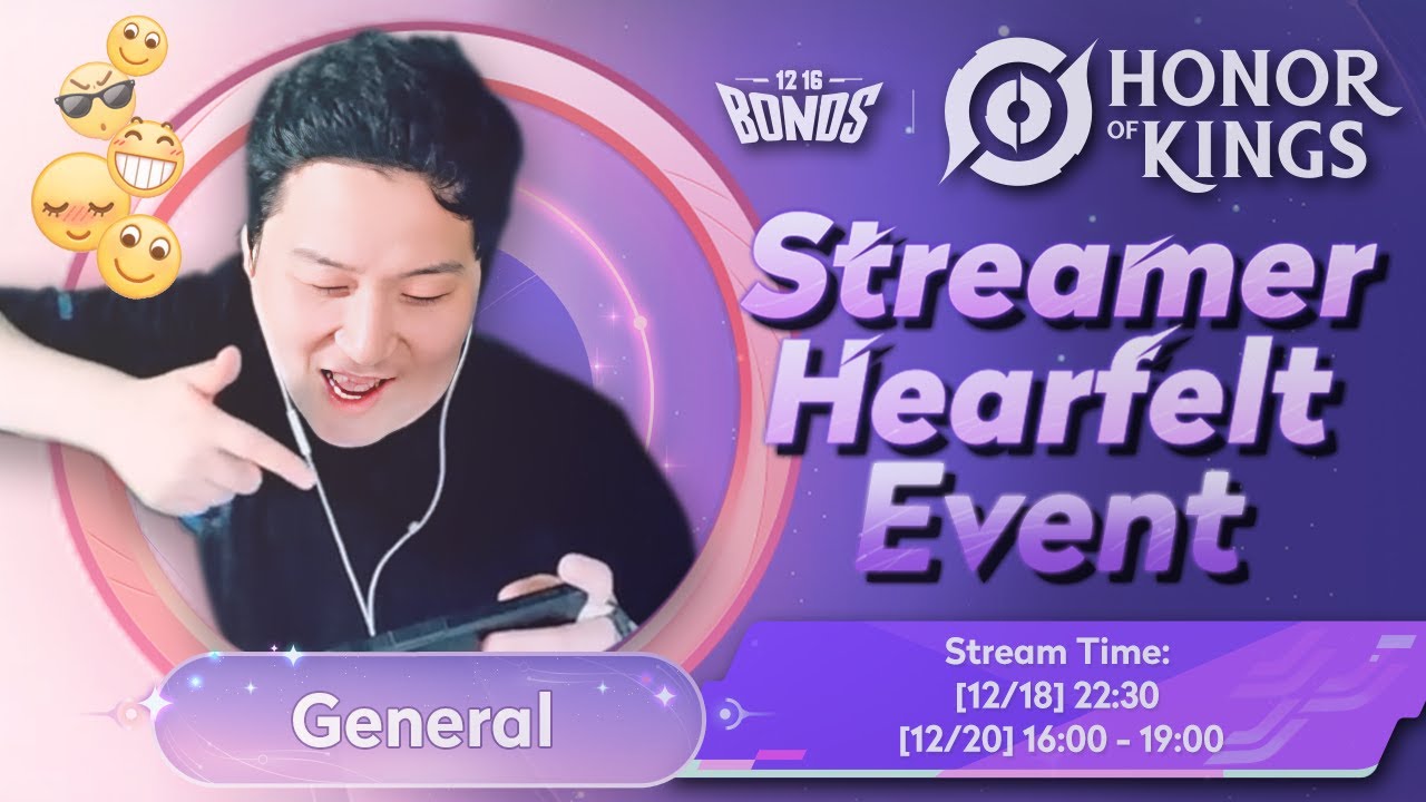 Gosu General HOK Live 18th Dec (PST)