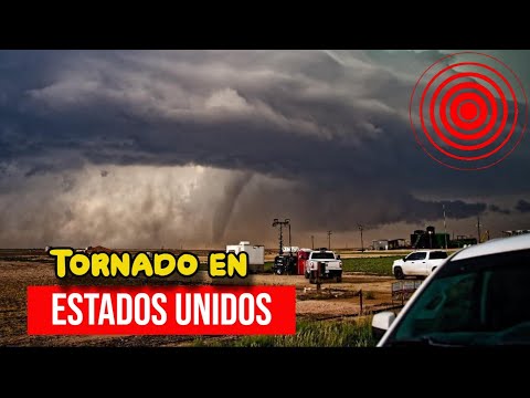 ¡Estados Unidos! Imágenes impactantes de tornado destructivo en  Midland, Texas.