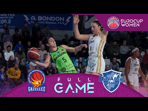 Lattes-Montpellier v BDS Dinamo Sassari | Full Basketball Game | EuroCup Women 2023-24