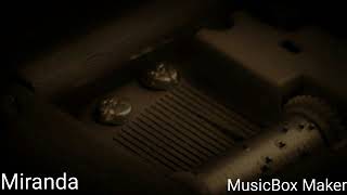 The Mars Volta - Miranda, That Ghost Just Isn&#39;t Holy Anymore - Intro (music box ver.)