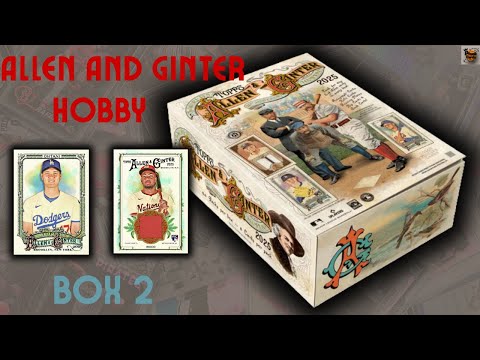 2025 Allen & Ginter Hobby Box #2 – Can It Top The First Box?