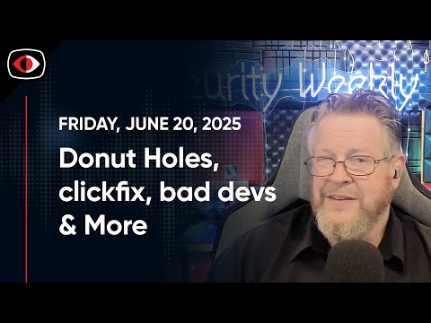 Donut Holes, clickfix, rapperbots, bad devs, war, Doug Rants about Backups, and More. - SWN #487