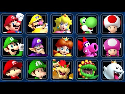 Mario Kart Double Dash HD - All Characters
