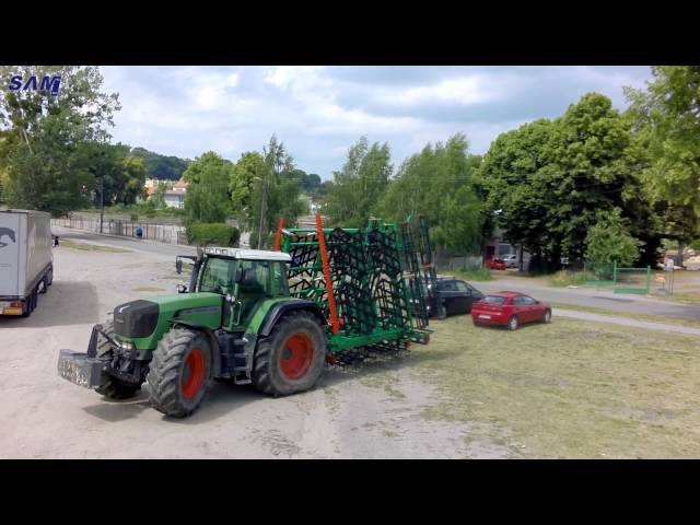 Agregat SAMPOL-BIS Dzierzgoń 8.3 m бороны, harrows, eggen