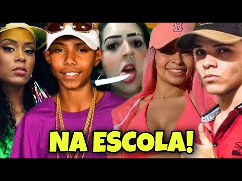 MC NIACK, MC TETEU, LAURA SERAPHIM, MC REBECCA E MC LYA NA ESCOLA!