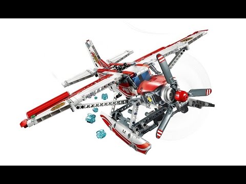 Vidéo LEGO Technic 42040 : L'avion des pompiers