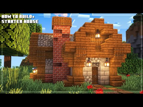 RymoMad - Minecraft | How to build a Starter House | Minecraft Tutorial