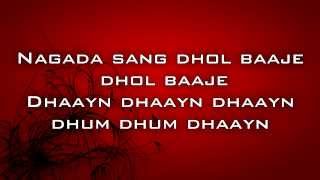 Ram Leela Nagada sung Dhol Lyrics feat. Deepika - YouTube