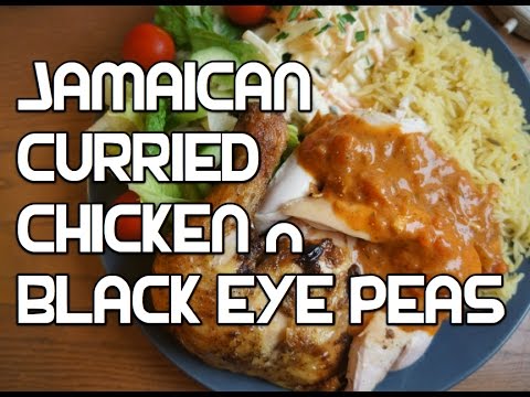 Jamaican Curried Chicken & Peas Recipe - West Indian