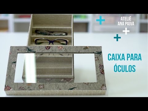 Caixa para Óculos - Cartonagem | Ateliê Ana Paiva