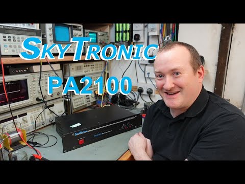 Cheap Amp Cheap Fix! Skytronic PA2100 Amplifier Repair