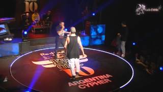 Jonhy The Kid vs Emaking - Red Bull BC One 2013 Argentina - Primera ronda - Radio Doble HH