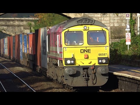66587 ONE Pink Livery, 4L36 @ Oldfield Park - 13/10/20
