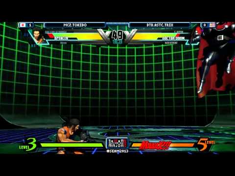 SEAM2013 UMVC3 MCZ Tokido vs dTb.ATSC.Trix Losers Top 8
