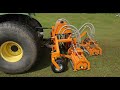 Footage Of The SISIS Veemo Tractor Mounted Scarifier In Action At The University Of Warwick