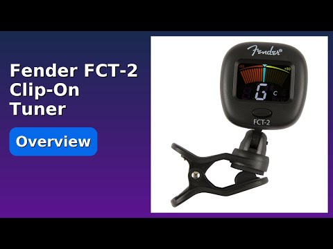 REVIEW (2026): Fender FCT-2 Clip-On Tuner. ESSENTIAL details.