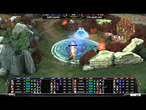 SWC NA Qualifiers Week 5 - Snipe Gaming vs Five Angry Men