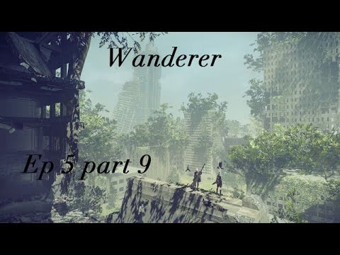 NieR Automata ep 5 part 9 Meeting the forest king & A2 NO COMMENTARY