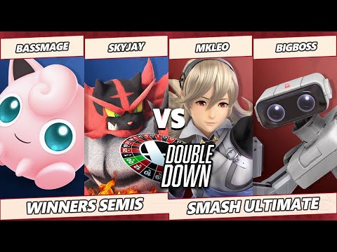 Double Down 2022 Winners Semis - BigBoss / MkLeo Vs. Bassmage / Skyjay - SSBU  Ultimate Tournament