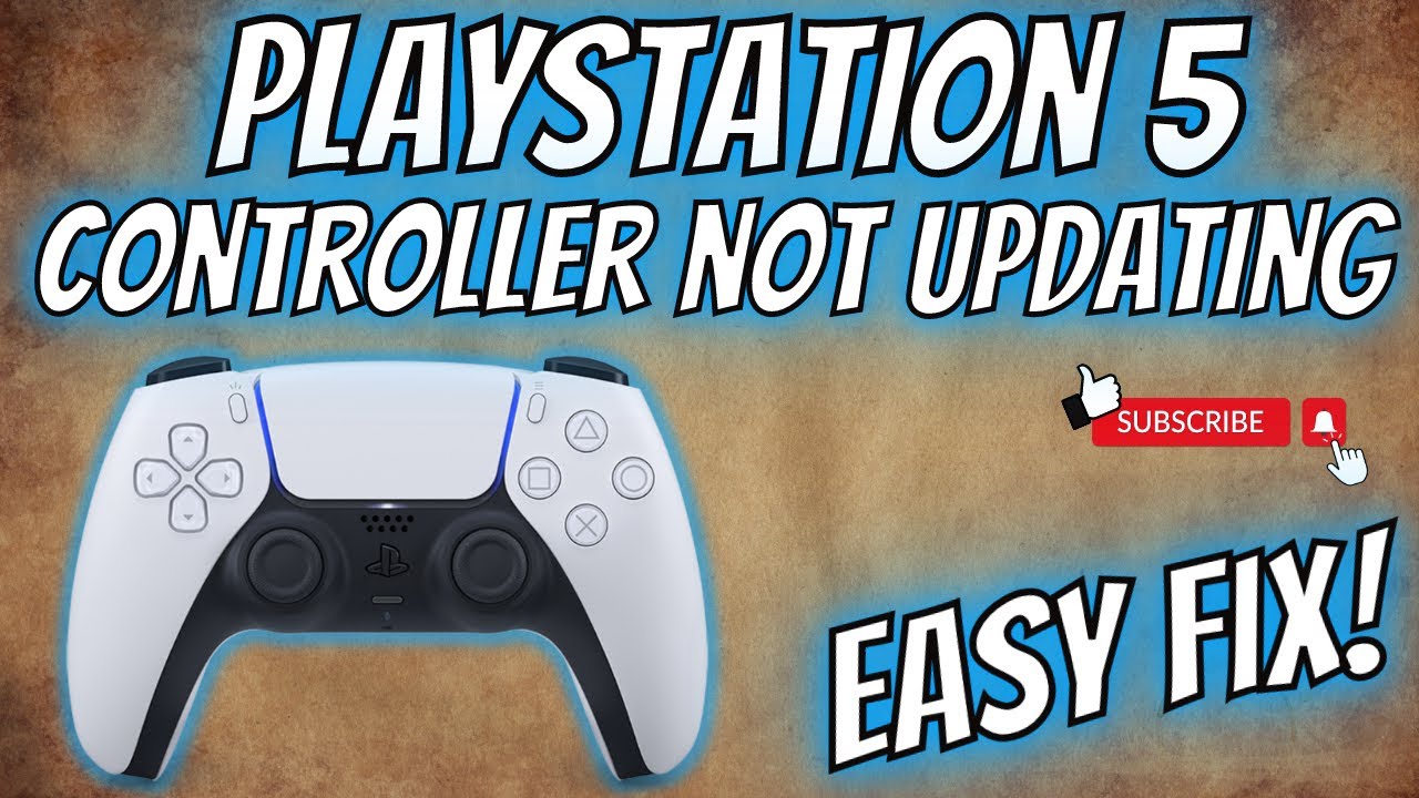 PS5 CONTROLLER NOT UPDATING || EASY FIX!