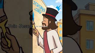 Jesus Hardens a Fragile Egg Against a Demon 🥚✨ #jesus #jesusbys #christianmusic