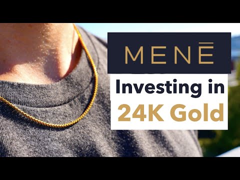 Menē: Disrupting Jewelry & Gold Investing