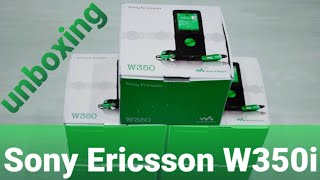 SONY ERICSSON W350i WALKMAN Old Stock UNBOXING ONLY [4K]