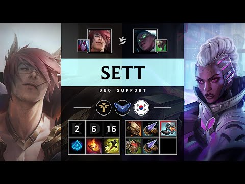 Sett Support vs Senna - KR Diamond Patch 25.10