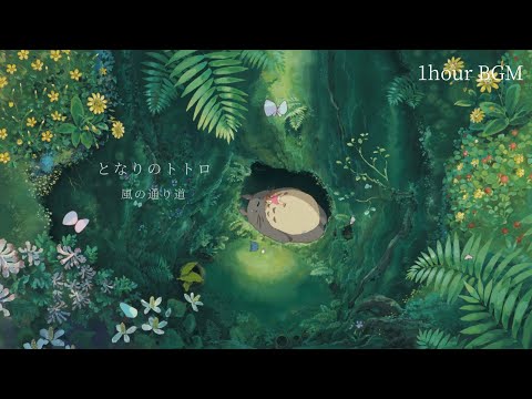 My Neighbour Totoro "Path of the wind" /1hour BGM