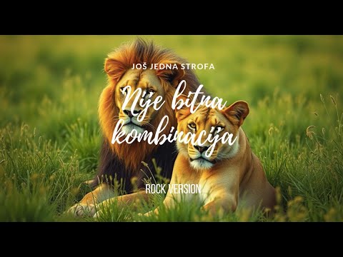 Još jedna strofa - Nije bitna kombinacija