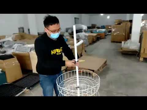 Round display snack keeping rack 