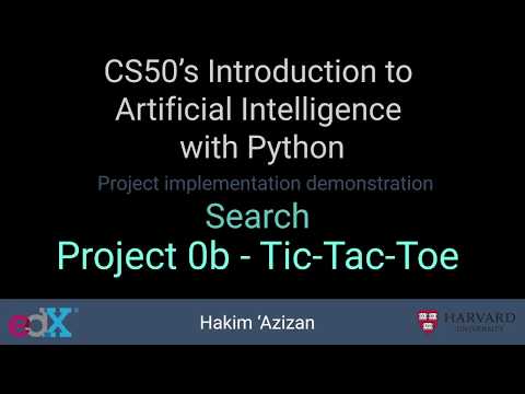 HarvardX: CS50AI - Project 0b - Tic-Tac-Toe