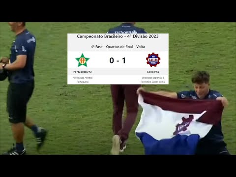 PORTUGUESA/RJ 0x1 CAXIAS/RS | 02/09/2023 | GOLS