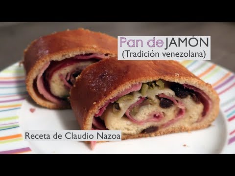 Pan de jamón venezolano - Receta navideña de Claudio Nazoa