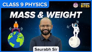 Gravitation | Weight of an Object on Moon - Mass and Weight | Class 9 | Science | BYJU'S