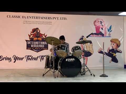 International Warriors Book Of Records - Instrumental playing - Drums 21st Nov 2021 #D3 Entertainers