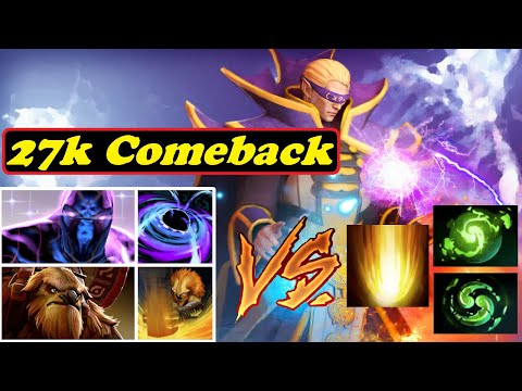 Invoker Intense 27k comeback against Wombo Combo ft #13 Terrorblade! Amazing Game until Last Second!