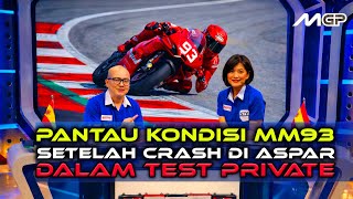 Download lagu Marc Marquez Crash di Latihan, Lowside & Ndlosor ke Kerikil — Tapi Gak Cedera! mp3