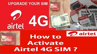 Airtel 4G sim upgrade process | Tata docomo, airtel 3G sim, by mnr tech |
