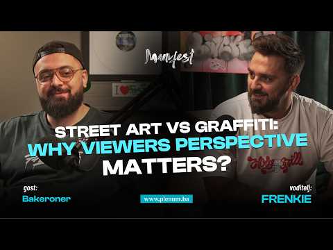 Mr. Bakeroner - Street art VS graffiti: Why viewers perspective matters?
