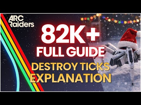 82K+ FULL GUIDE — Destroy Ticks | ARC Raiders Weekly Trial