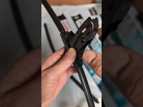 How to install Bosch Clear Advantage Wiper Blades 2025 version adapter. How to open j-hook cover