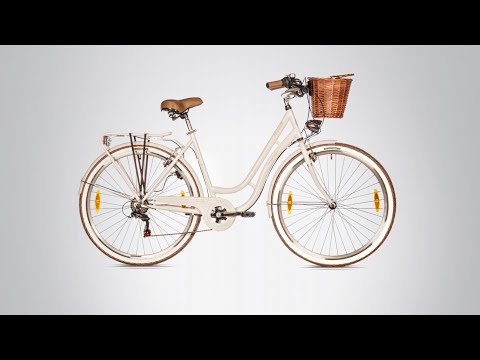 Bergsteiger Marseille 28 Zoll Damenfahrrad Weiß