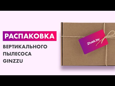 Миниатюра изображения товара Вертикальный пылесос Ginzzu VS118 (красный/серый)