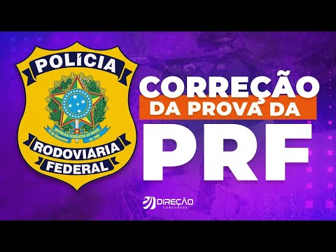 Concurso PRF - Gabarito Preliminar - Correção da prova