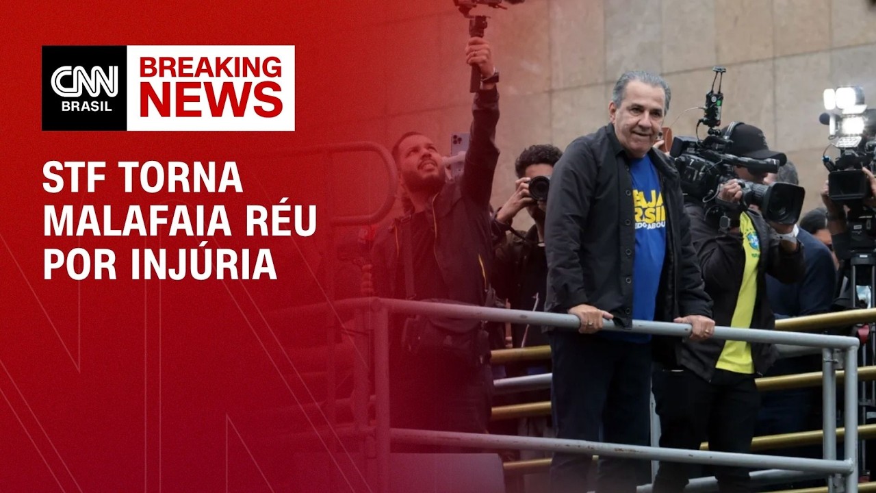 STF torna Silas Malafaia réu por injúria contra Alto Comando do Exército | CNN 360°