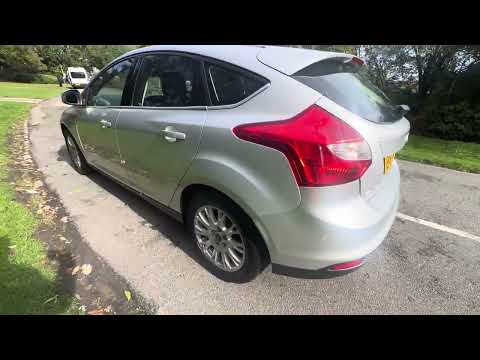 2011 61 REG FORD FOCUS 1.6 TITANIUM SILVER MANUAL 5 DOOR EF61FJE 