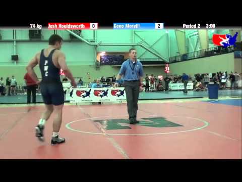 Josh Houldsworth vs. Geno Morelli at 2013 ASICS University Nationals - FS