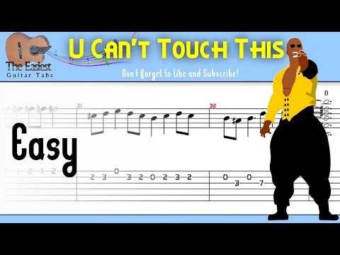 U Can't Touch This Guitar Tab U Can't Touch This Guitar Tab
